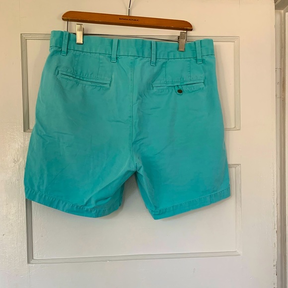 GAP men’s 34 aqua khaki shorts - Picture 4 of 4